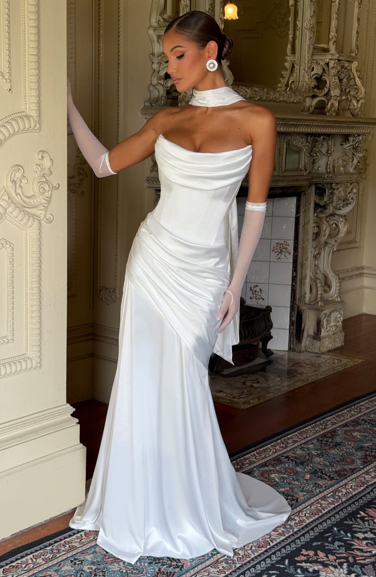 Sybil Scarf - Ivory - Napalia